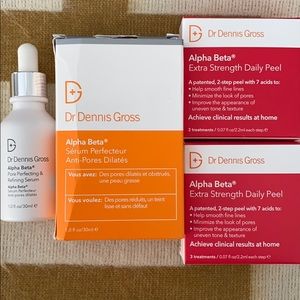 Dr Dennis Gross Alpha Beta with samples